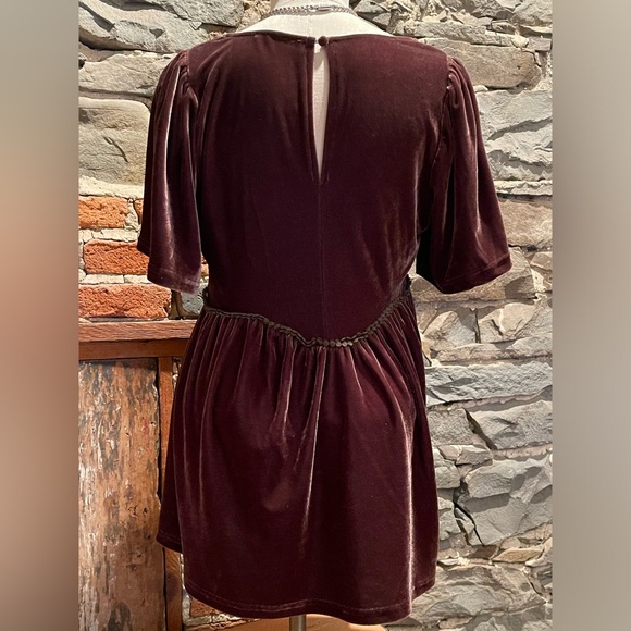 POL Velvety Baby Doll Style BOHO Hippie Chick Top w/beautiful details (Small) - Picture 4 of 16